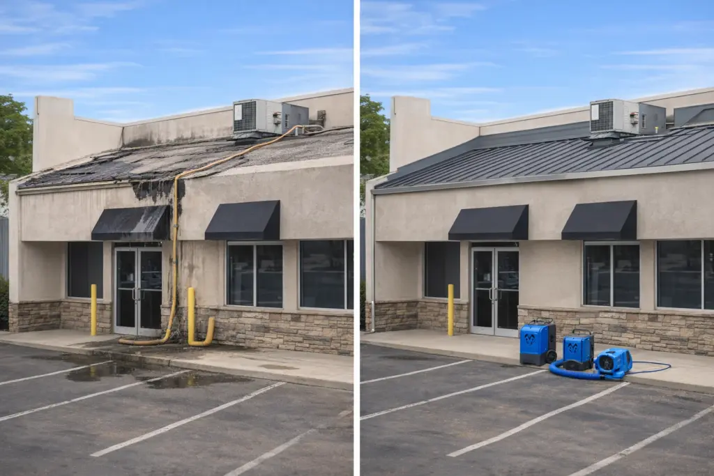 Tempe AZ Water Damage Restoration - Before & After 3