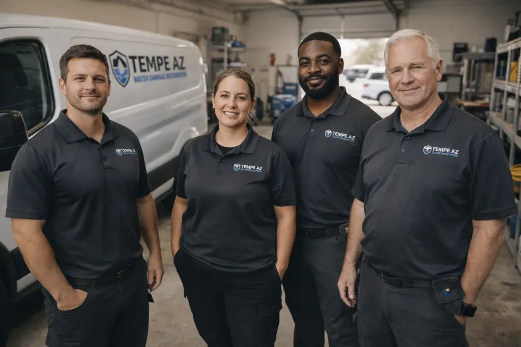 Tempe AZ Water Damage Restoration - Team Composite